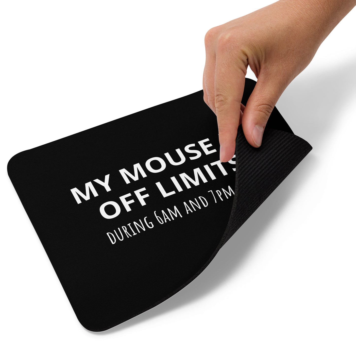 Mouse pad - off limits
